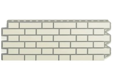 Кирпич Клинкерный белый  1.13х0.42м