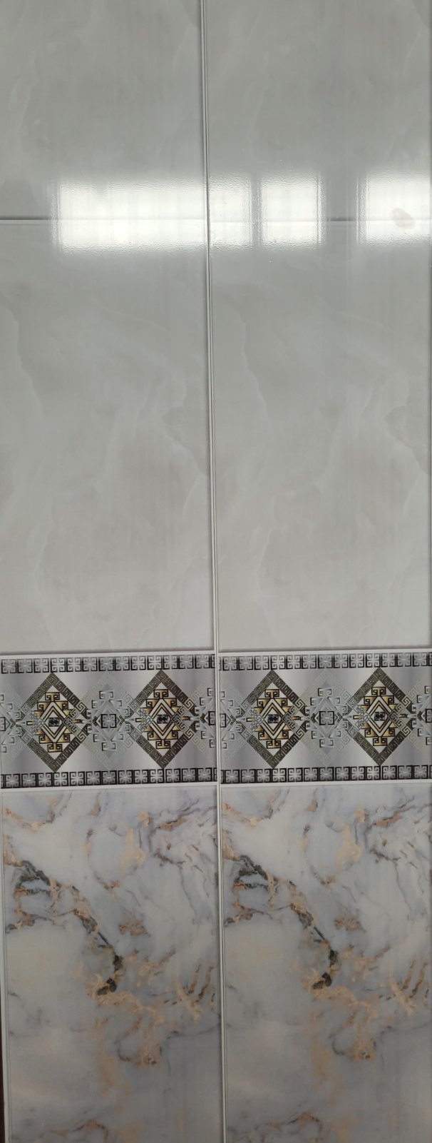 Стеновые панели ПВХ с 3D эффектом "Спирит"  добор  2.5м кратно упаковке