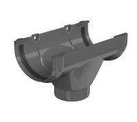 Воронка желоба ТЕХНОНИКОЛЬ ОПТИМА 120/80, серый