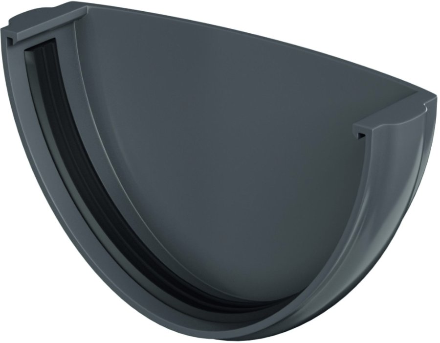 Заглушка желоба ТЕХНОНИКОЛЬ 120/80 (серый)