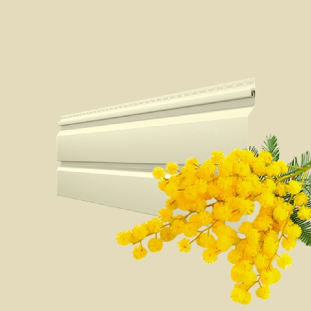 Сайдинг ТЕХНОНИКОЛЬ Оптима, Корабельный брус, 3000 мм, Мимоза